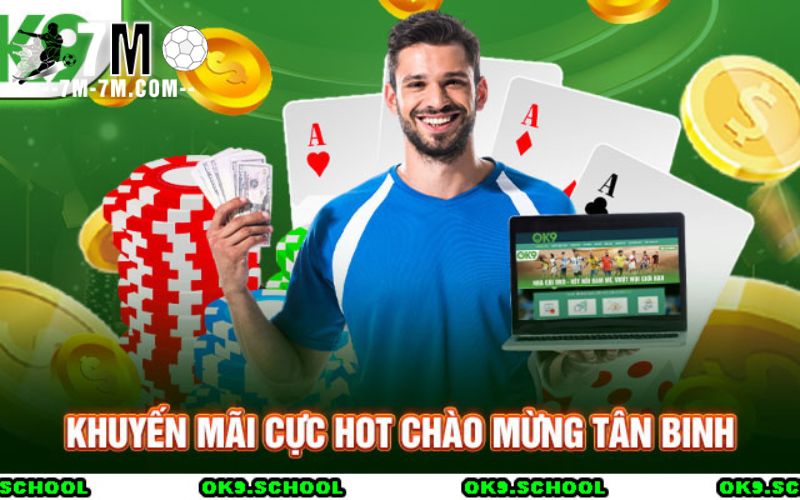 Chương trình khuyến mãi OK9 cho người chơi mới Chương trình khuyến mãi OK9 cho người chơi mới